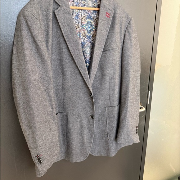 J Grill 48T Men's Gray Blazer in good/near excellent used condition - Picture 3 of 13